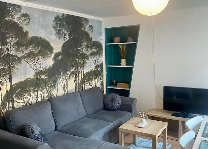 T3 Cosy A 8 Min De Centre 아파트